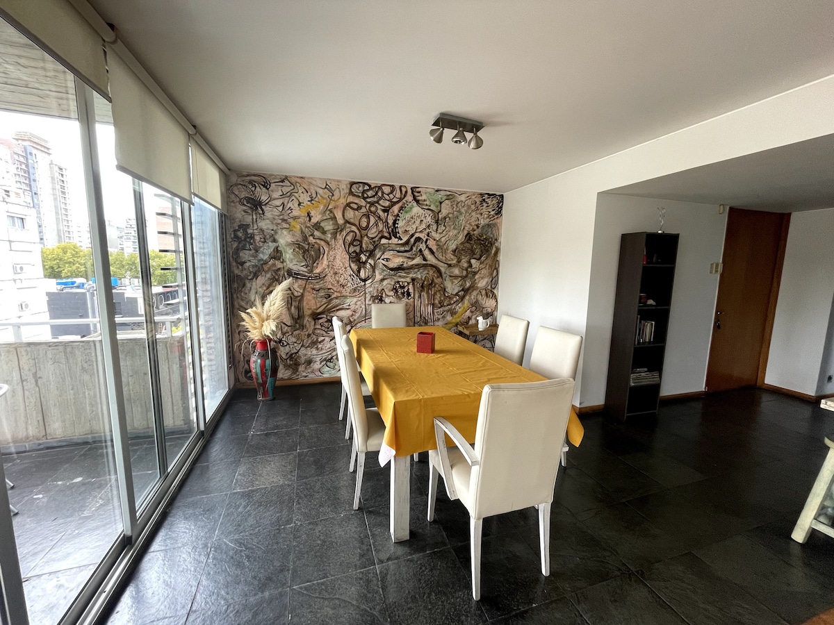 Modern apartment with the balcony in Pichincha