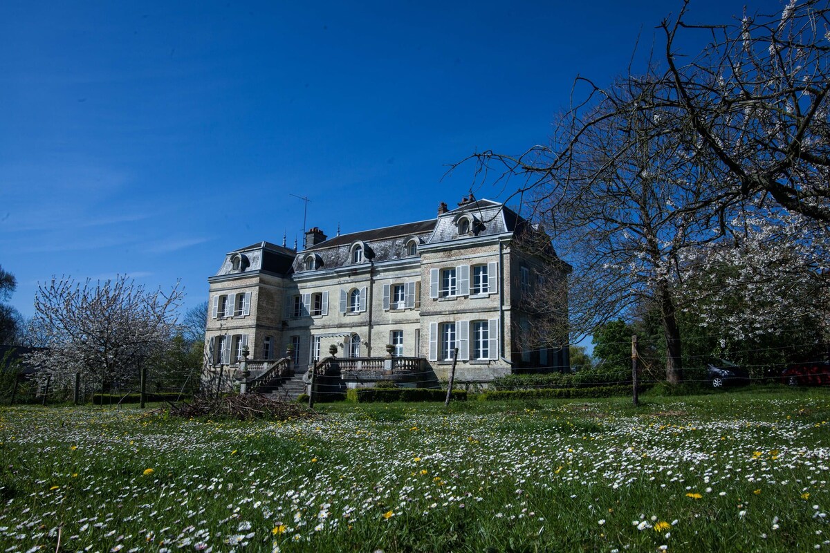 Château Le Bas Bleu ，可容纳20人的客房