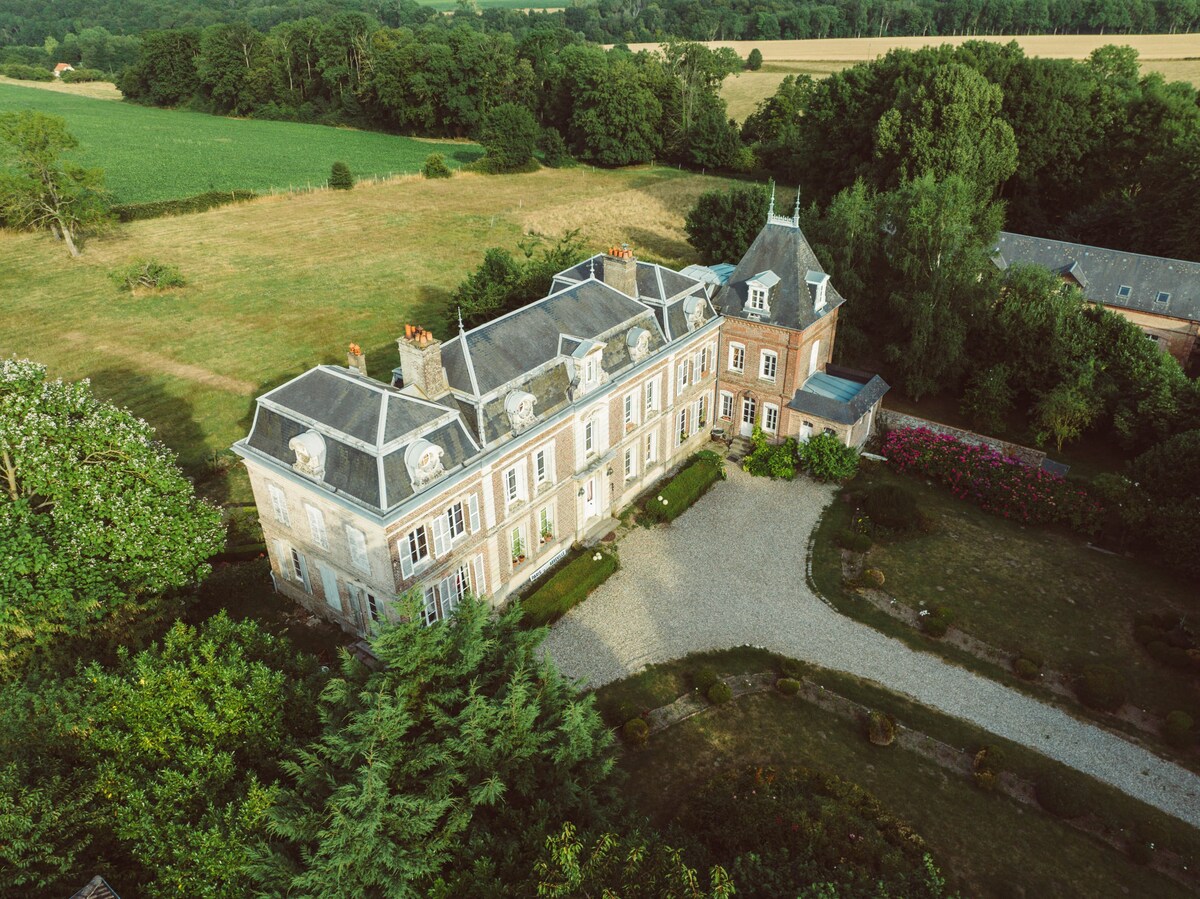 Château Le Bas Bleu ，可容纳20人的客房