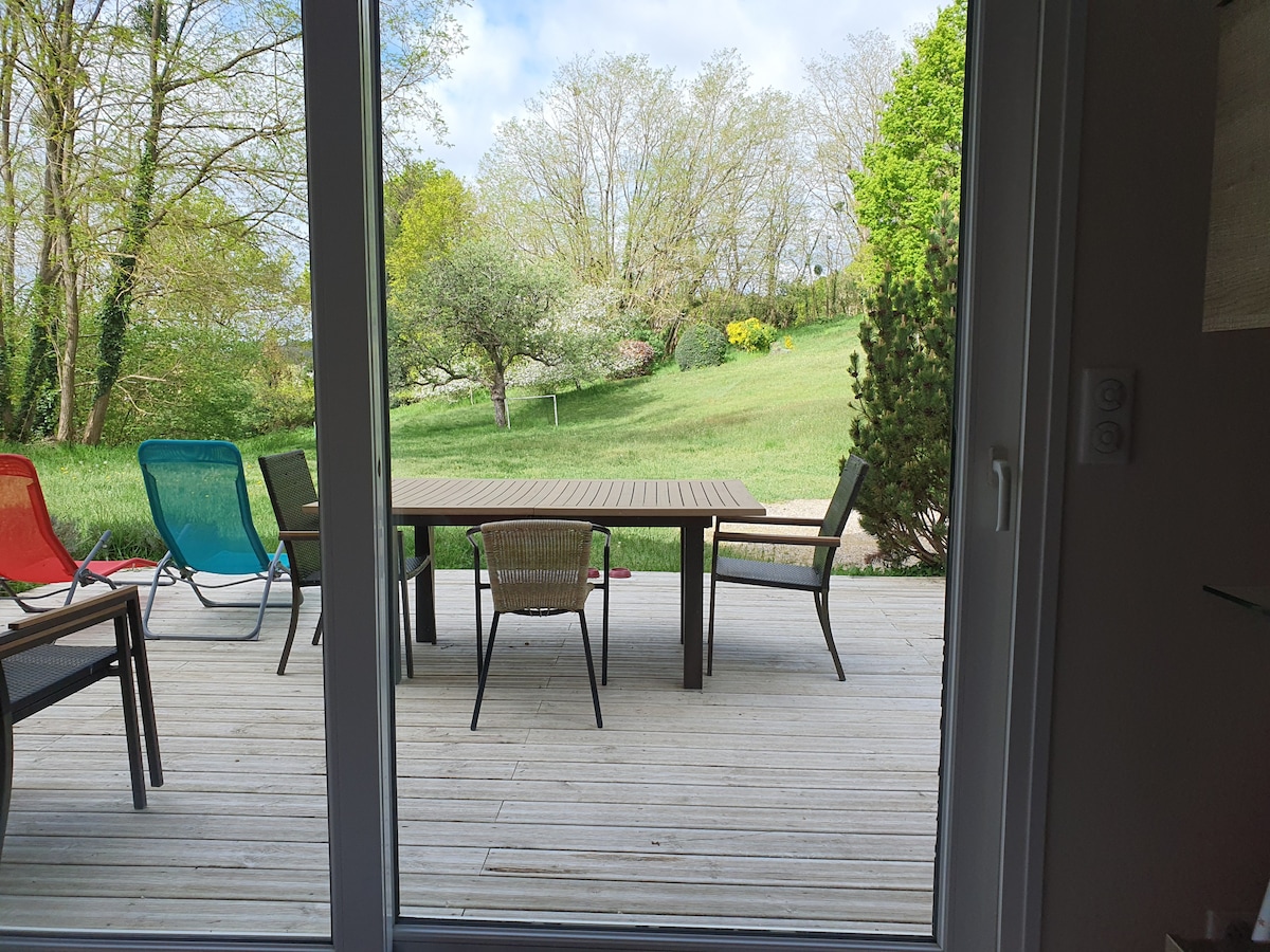 Maison calme à la campagne