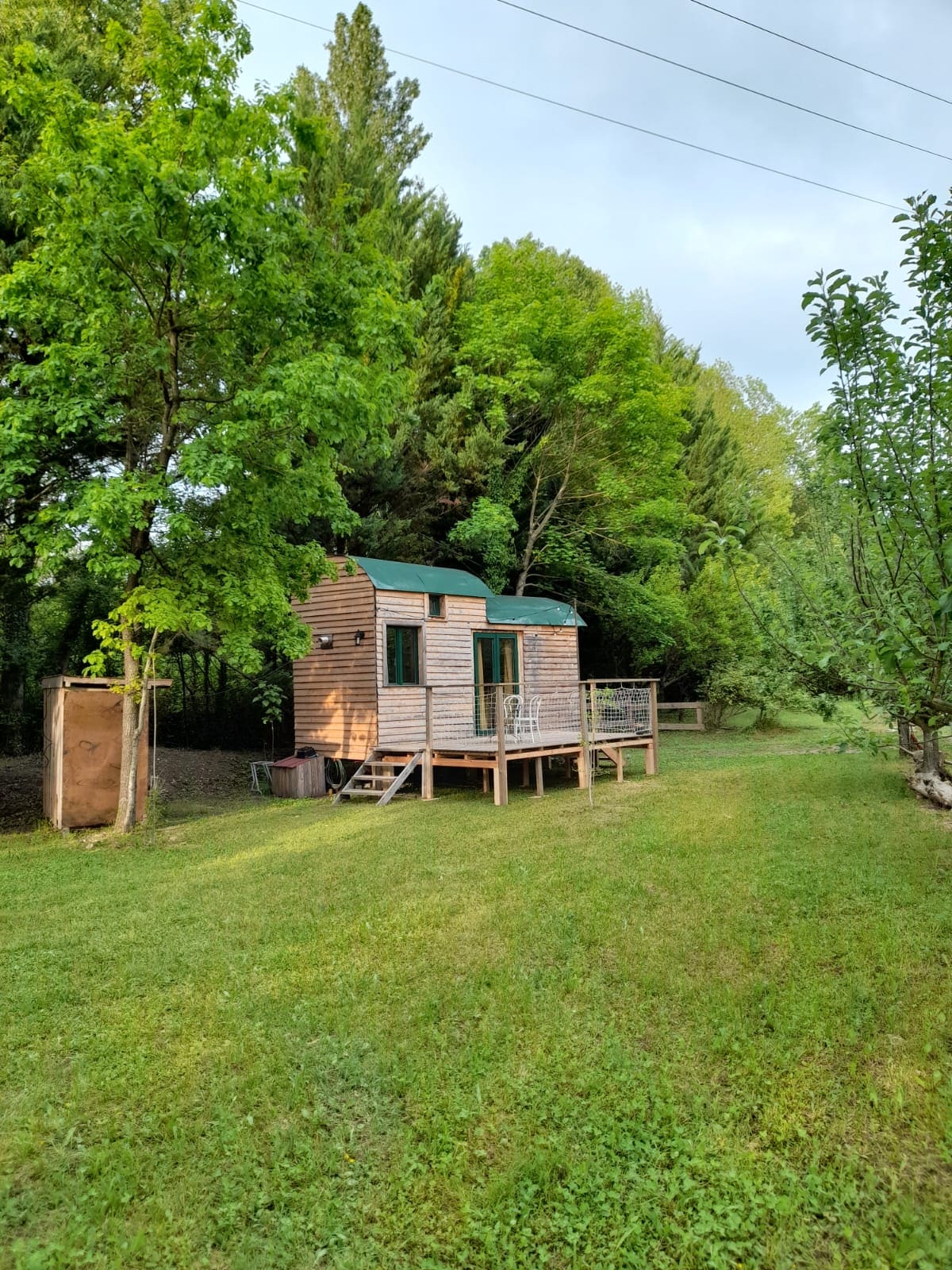 Tiny House les pieds dans l'eau!