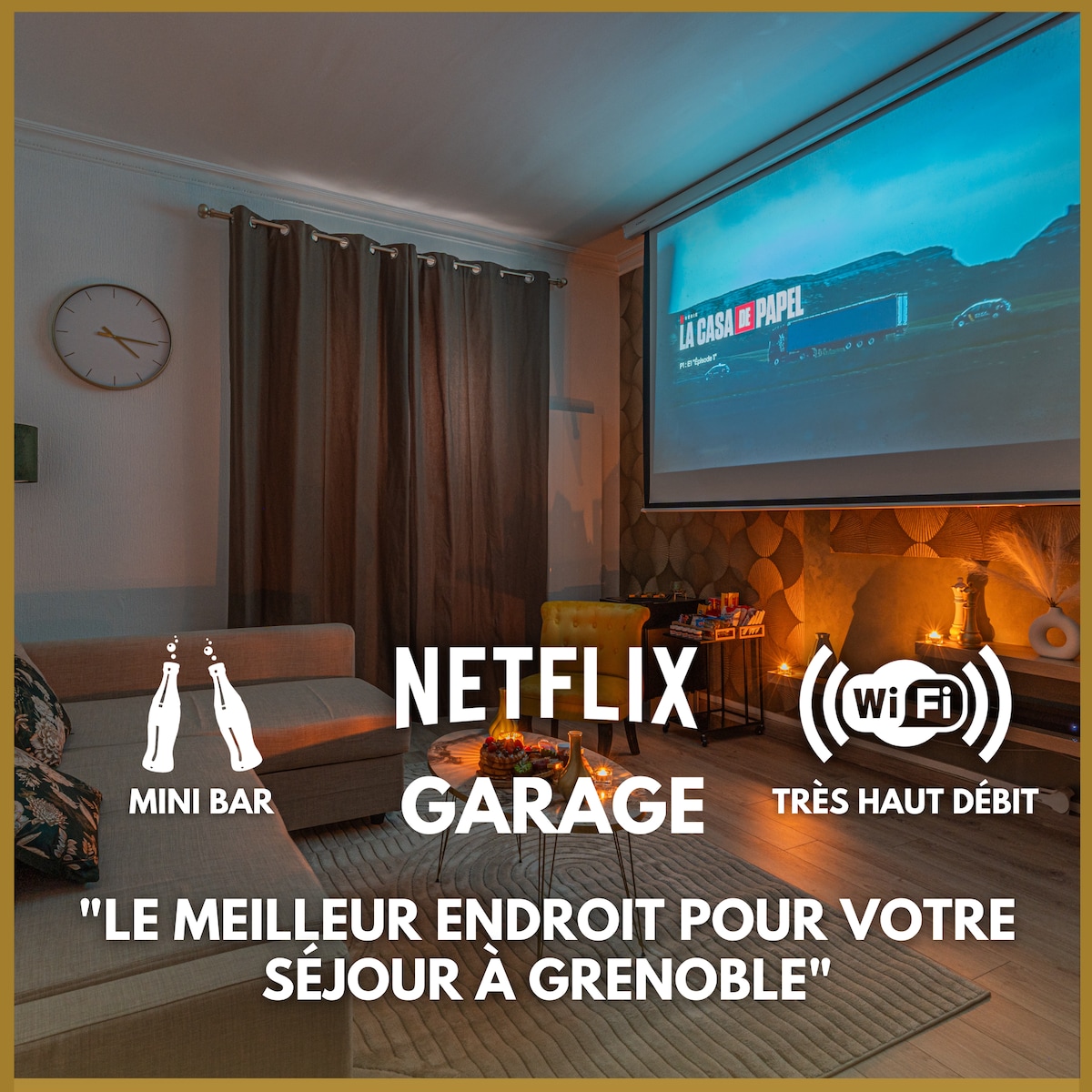 Luxury Cinephile - Netflix - 2 Balcons - Garage