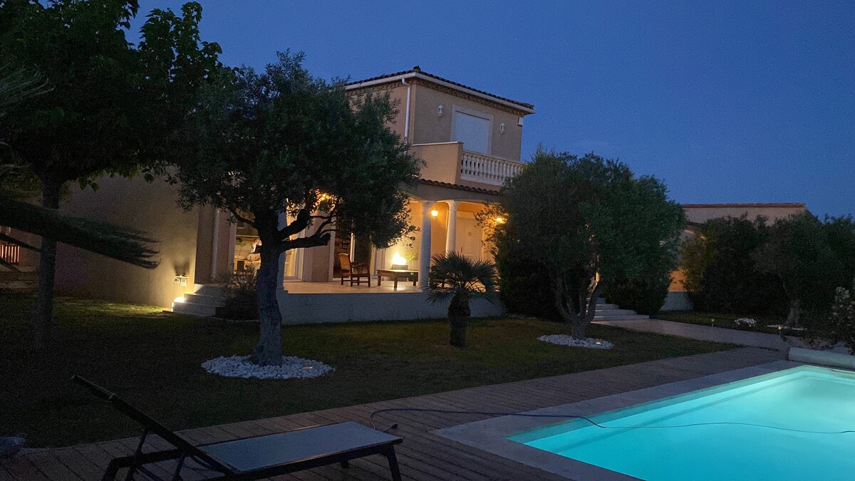 Villa contemporaine & piscine