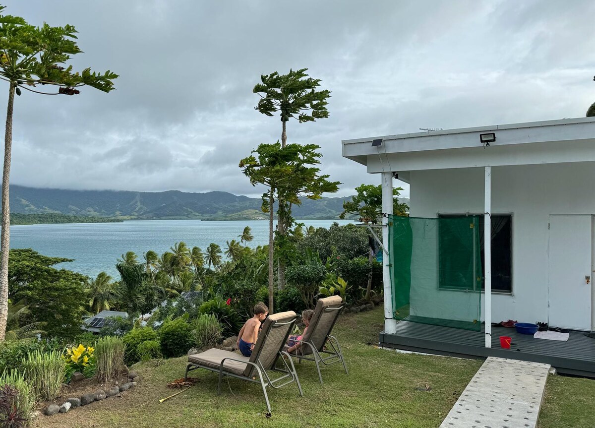 Island beach guest house with views of nature