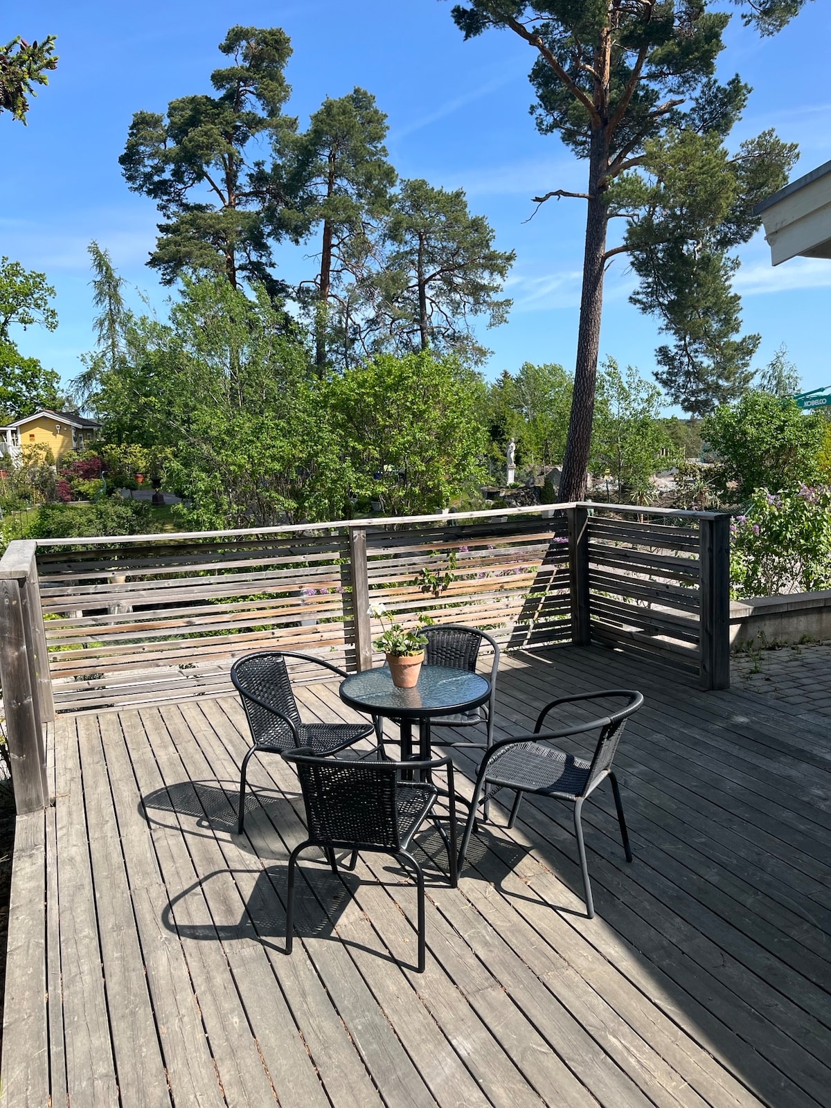 Underbart hus nära stranden