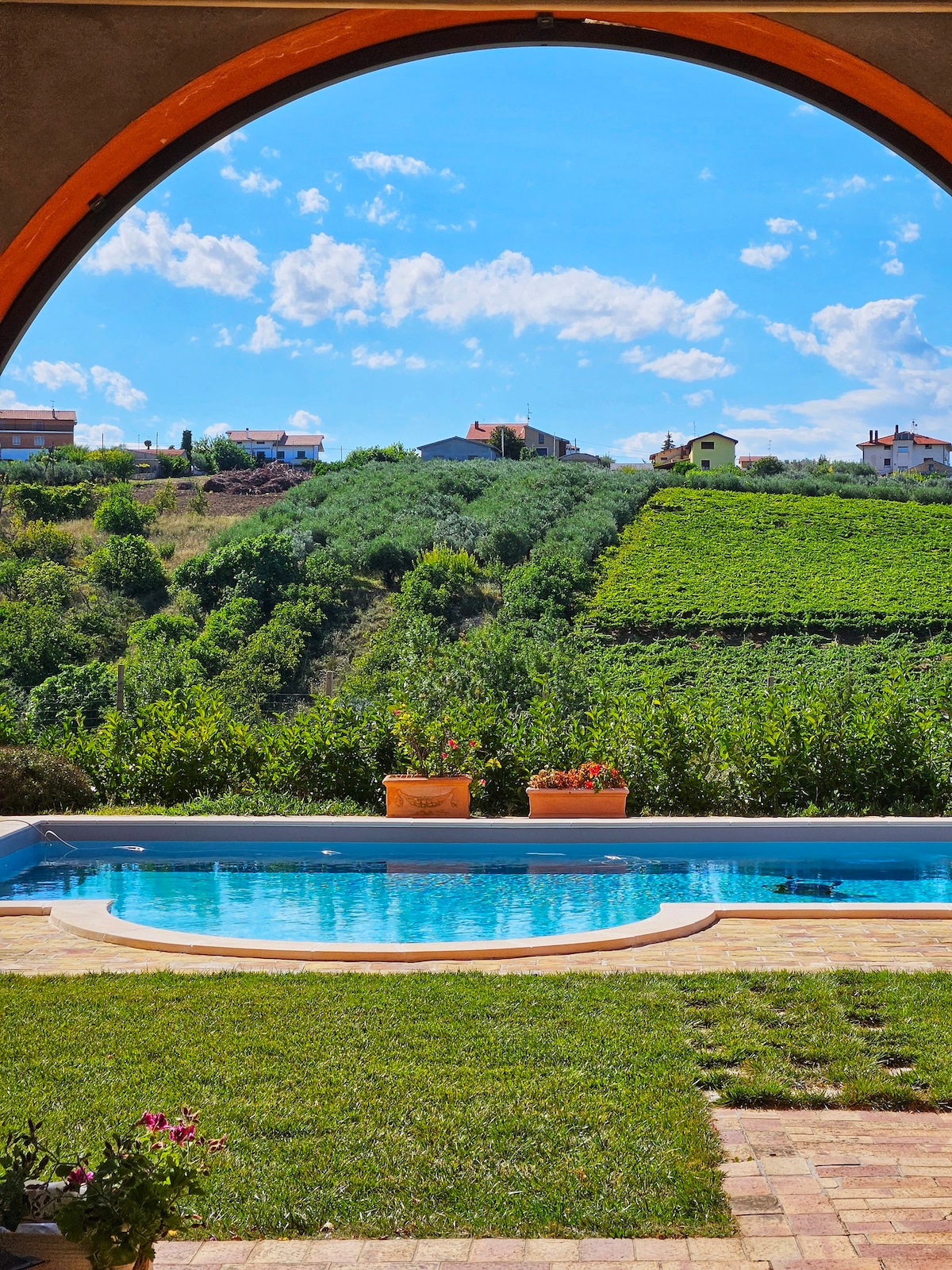 Tenuta Lanza, villa con piscina