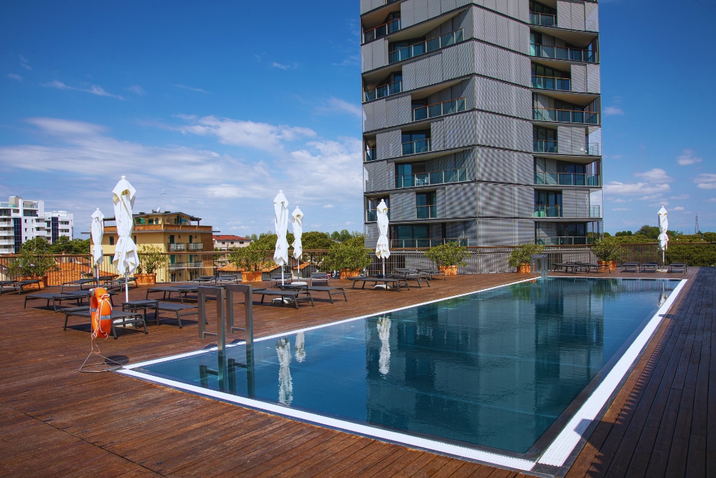 Torre Aquileia con Piscina a Jesolo