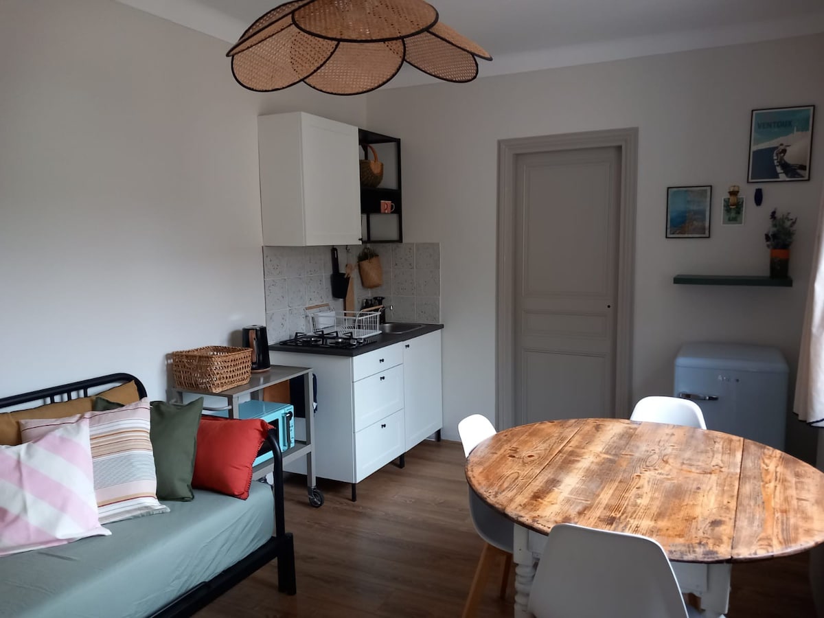 appartement et garage privé