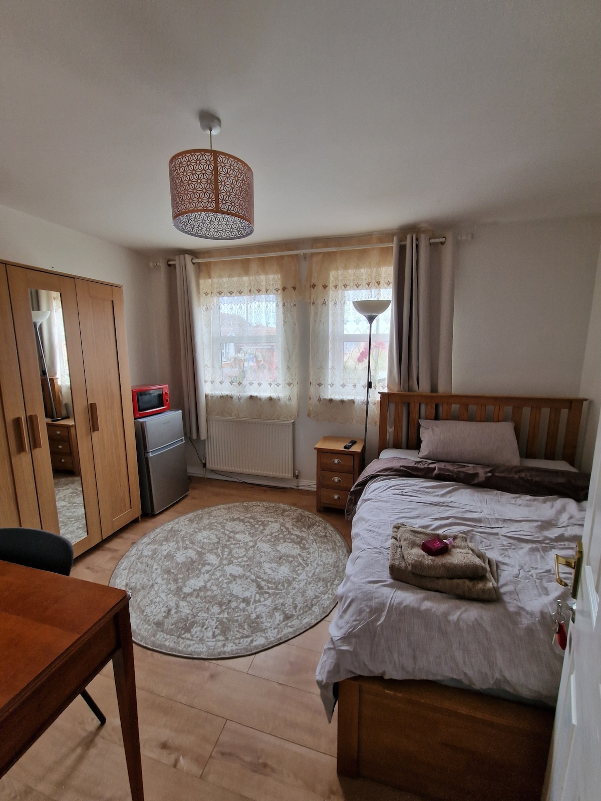 Bedroom no 2, in Corby, private parking