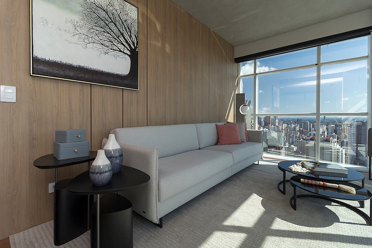 Apartamento Loft moderno com vista incrível
