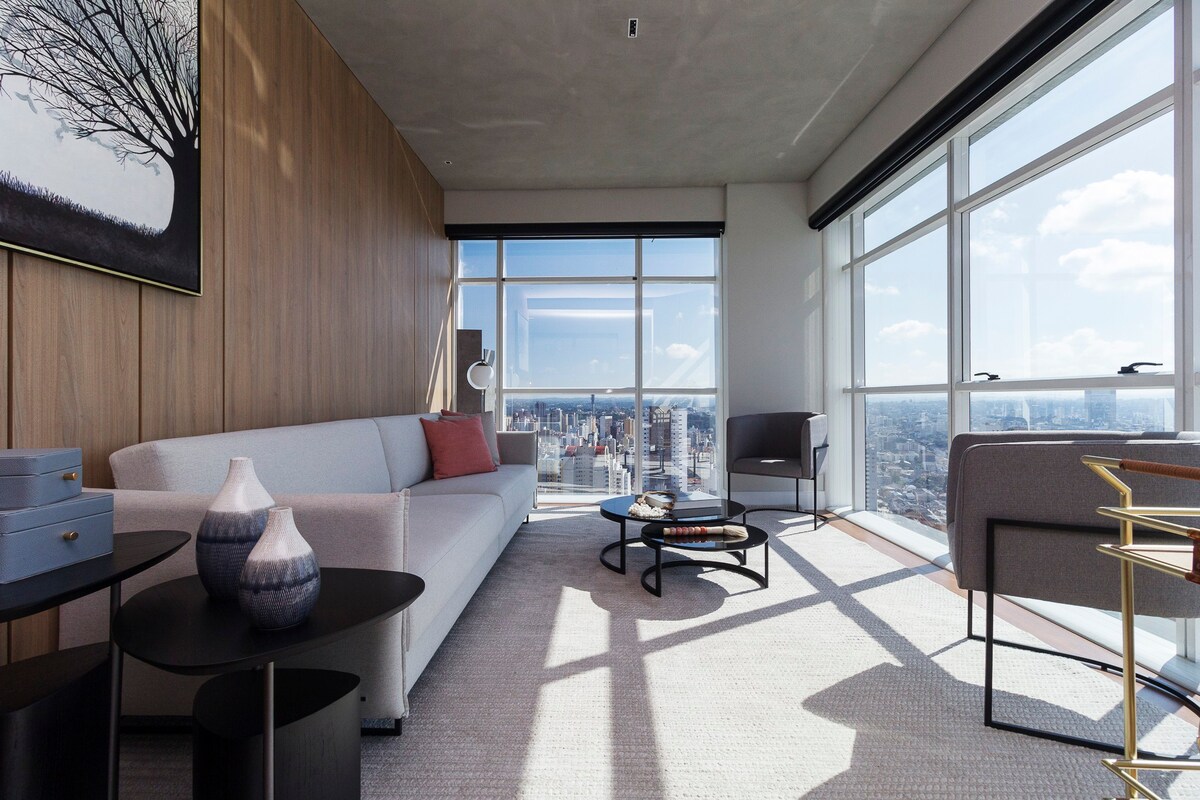 Apartamento Loft moderno com vista incrível