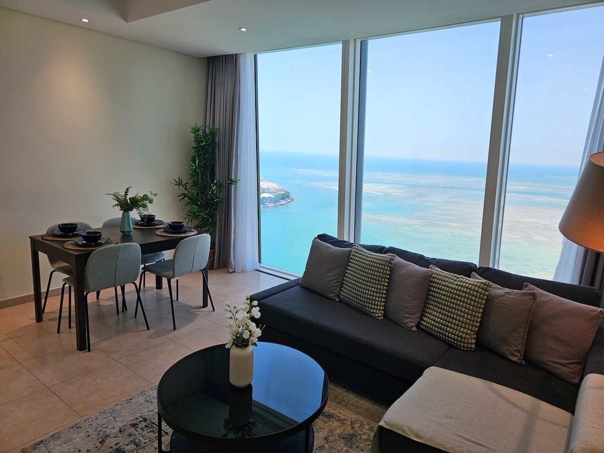 Full Sea view luxurious apartment 25 Floor-75 SQM