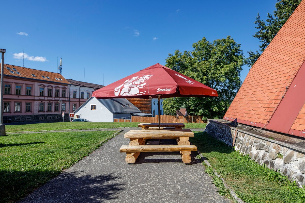 Pobyt ve čtyřlůžkovém pokoji se snídaní