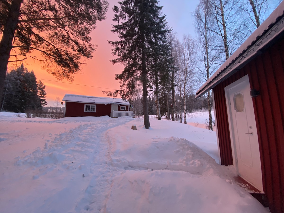 Gezellig & traditioneel vakantiehuis in Jämtland.