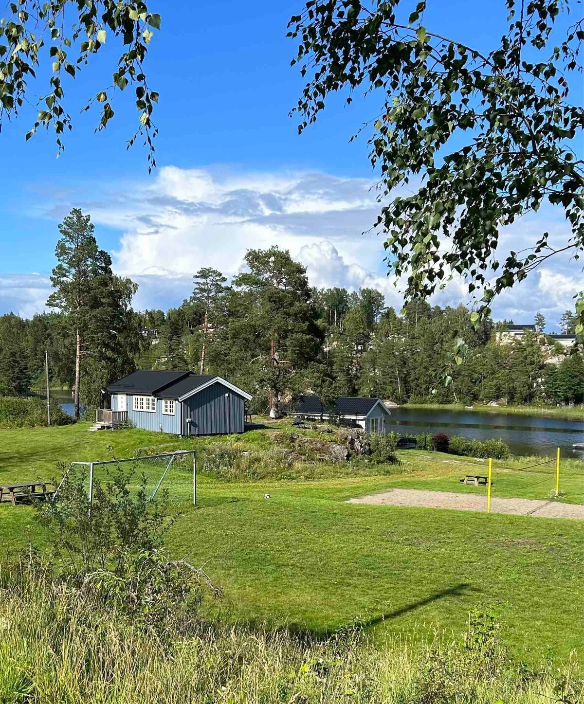 Hytte med jacuzzi og idyllisk beliggenhet nær Oslo