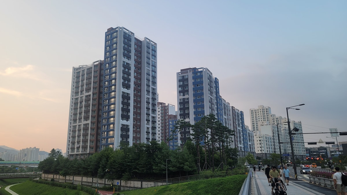 [ Gurisi, Gyeonggido] 갈매동 34평 단기 임대 아파트(별내/갈매역 5분)