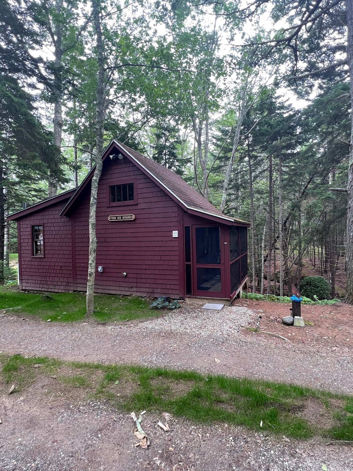 Two 1920s renovated cottages on Casco Bay, Maine