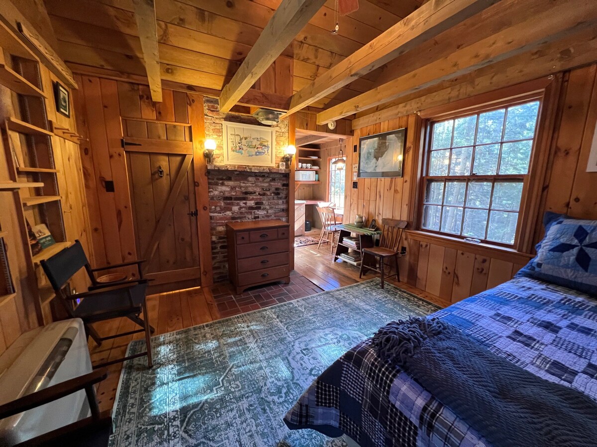 Two 1920s renovated cottages on Casco Bay, Maine