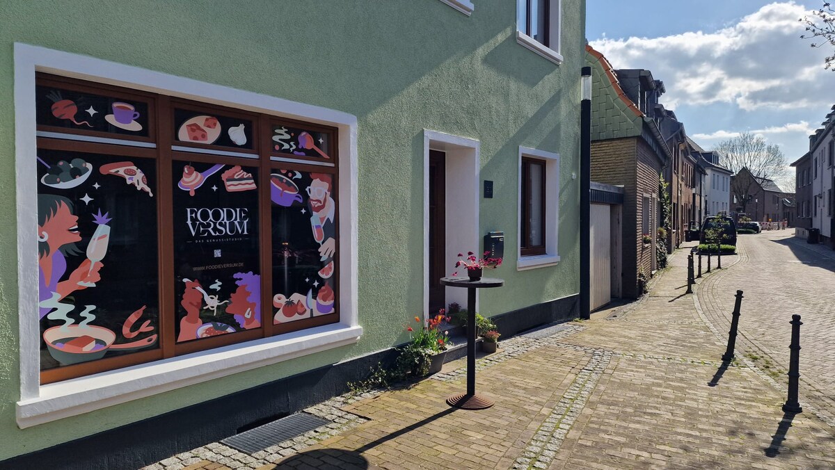 Genuss-Studio in alter Bäckerei am Rhein