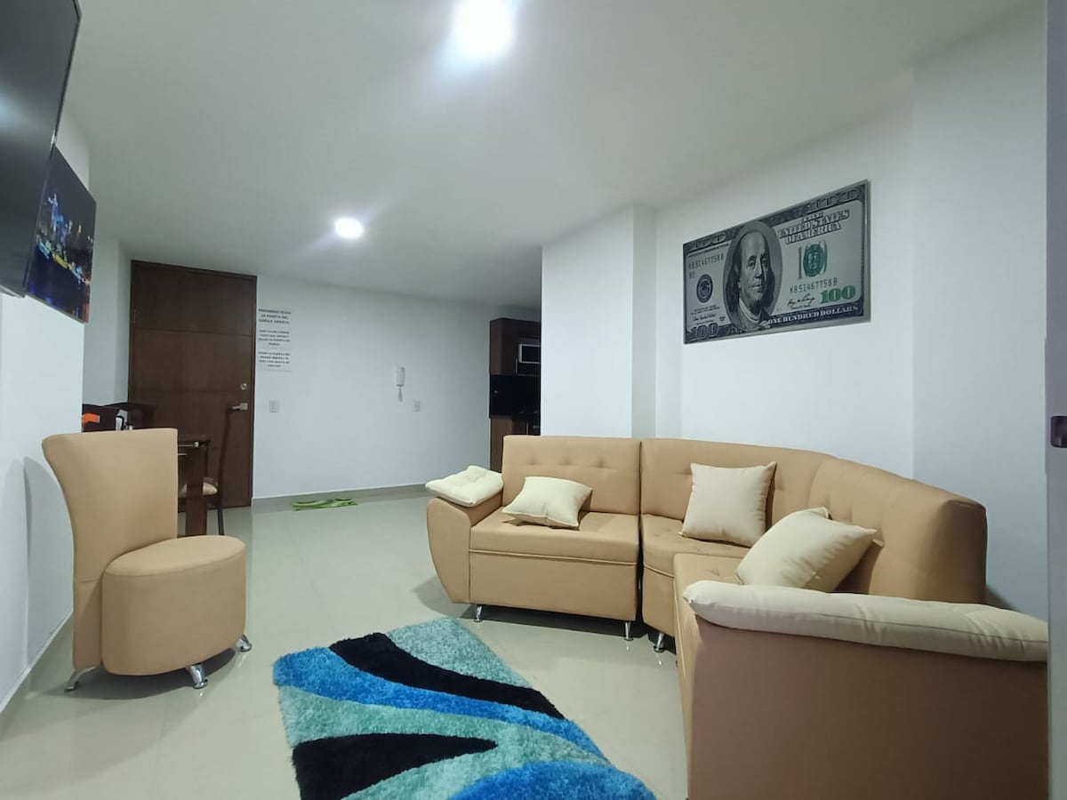 Comfortable Apt Envigado 3 Rooms 5 Beds