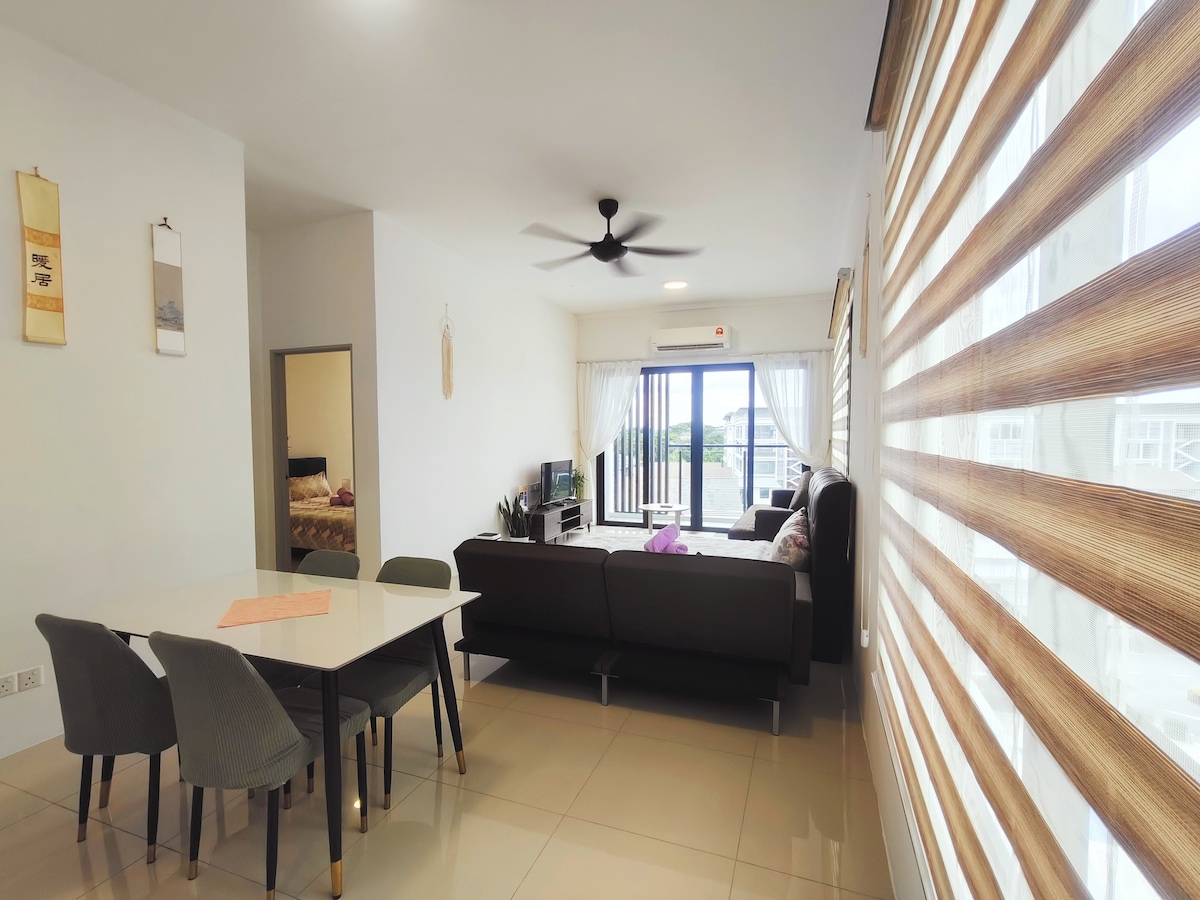 Gem Suites Minimalist 2BR 3bed Entire Apartment