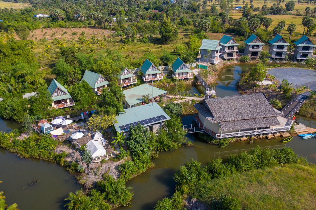 贡布新建度假村。