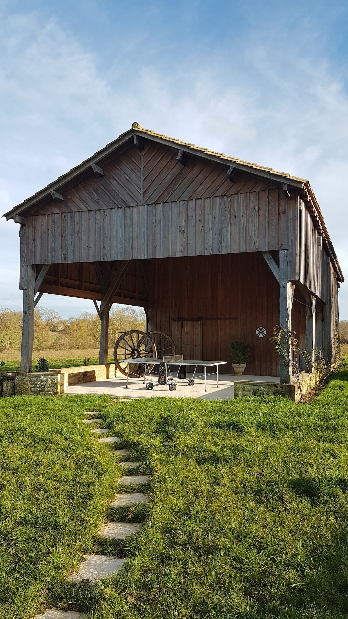 Gîte en pleine campagne avec piscine chauffée