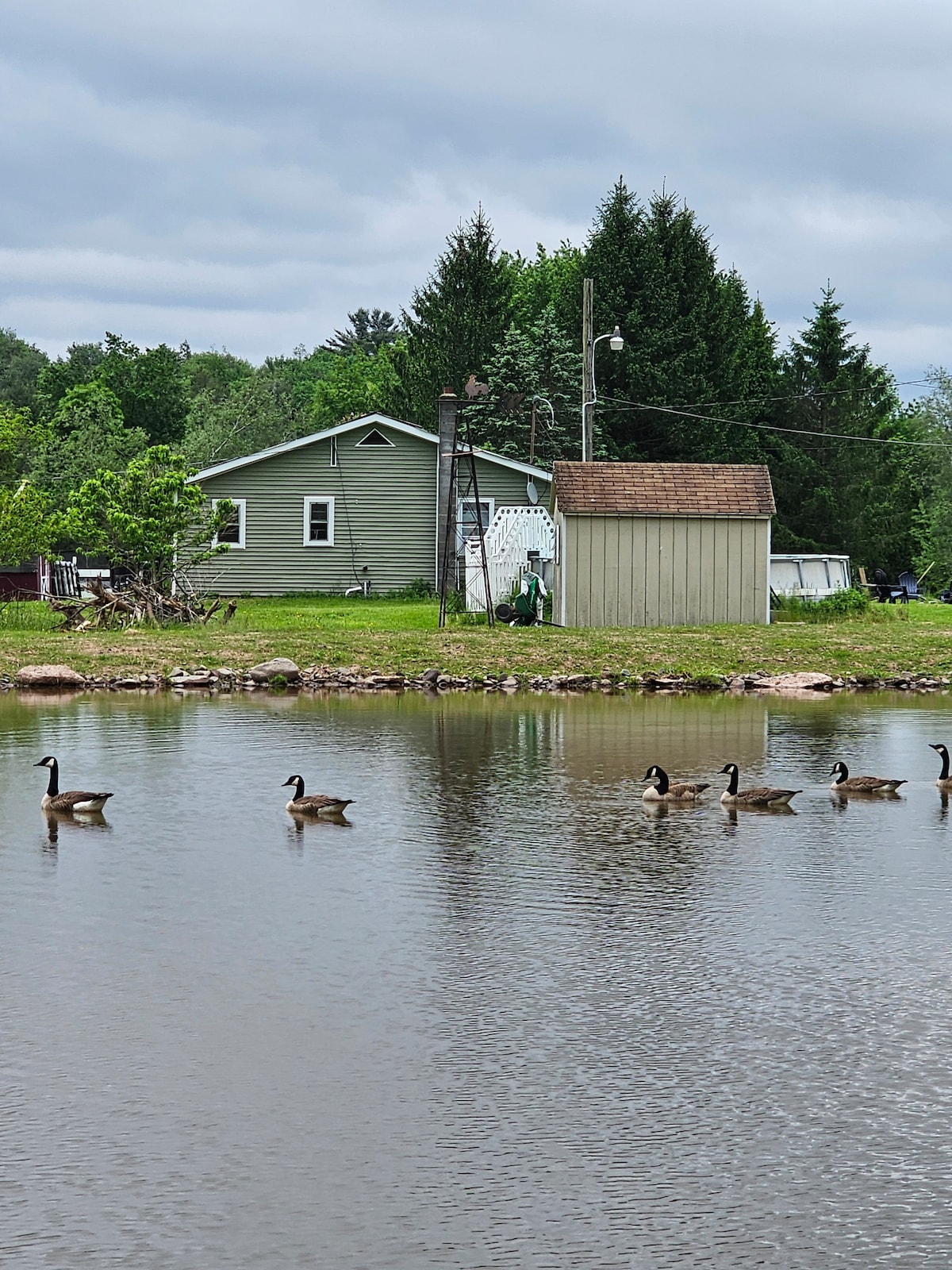 Oasis on the lake: 5BR  w hottub/pool/lake/stream