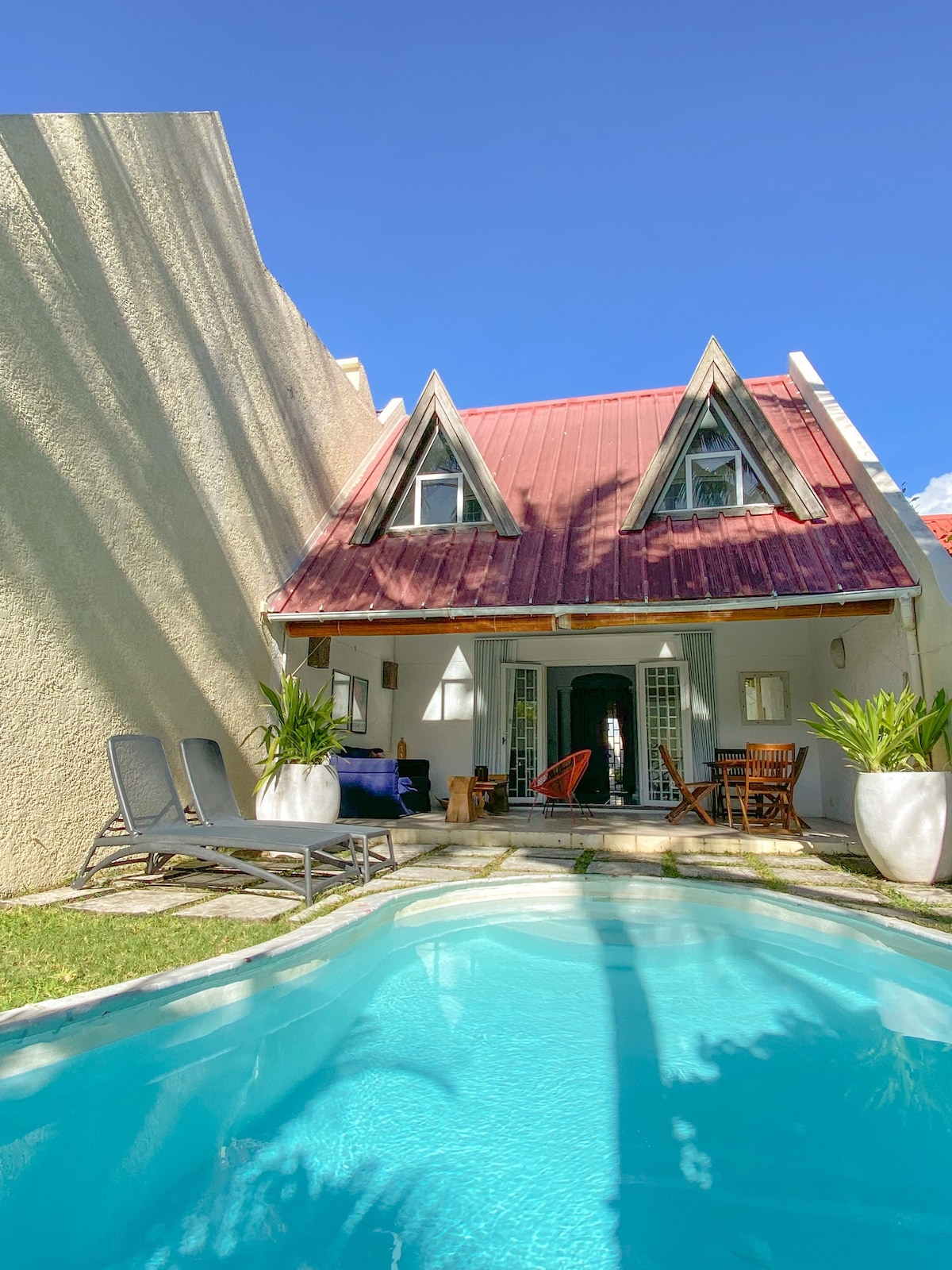 *Nouveau*Maison avec piscine privée, plage à 1 min