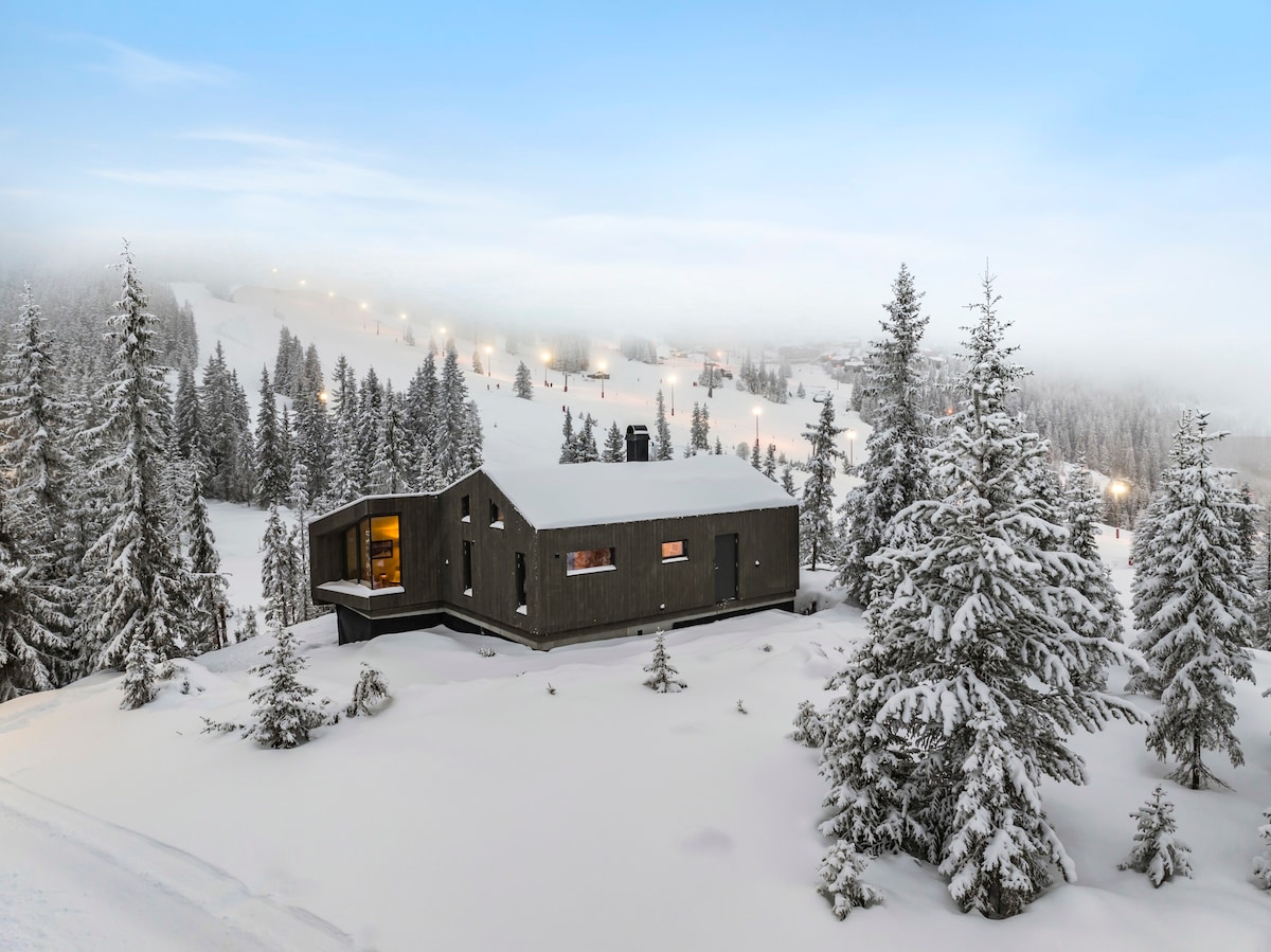 Familievennlig - Ski-in-out hytte på Kvitfjell