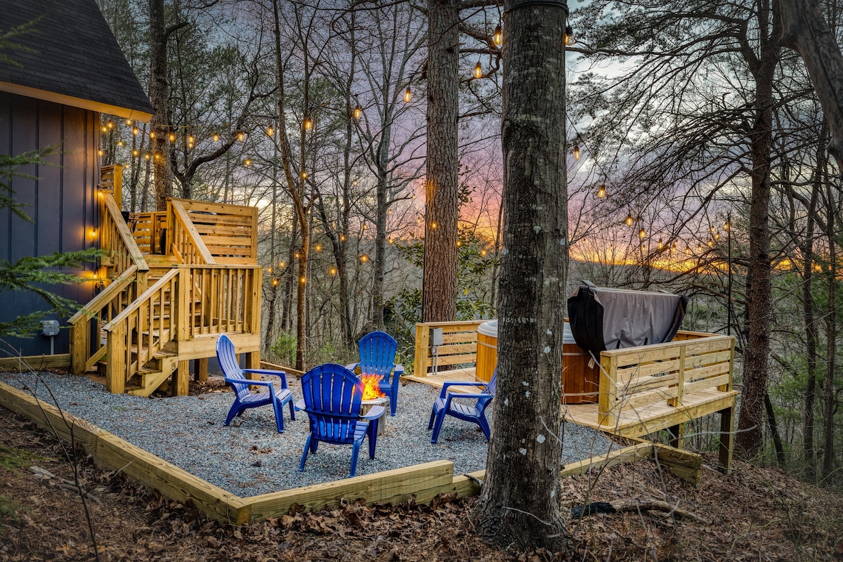 Cozy Cabin, Fire pit, Games on Carter’s Lake