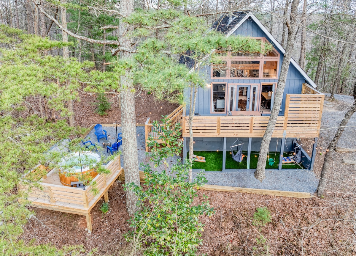 Cozy Cabin, Fire pit, Games on Carter’s Lake