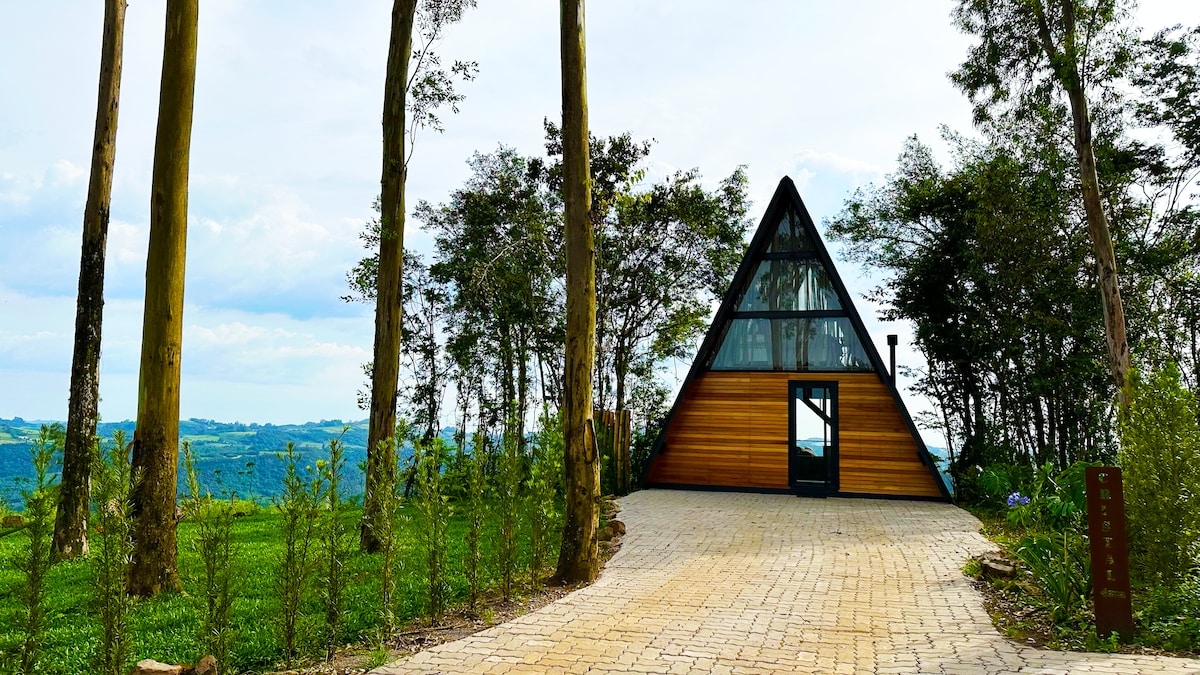 Cabana Romântica com Jacuzzi, Cristal