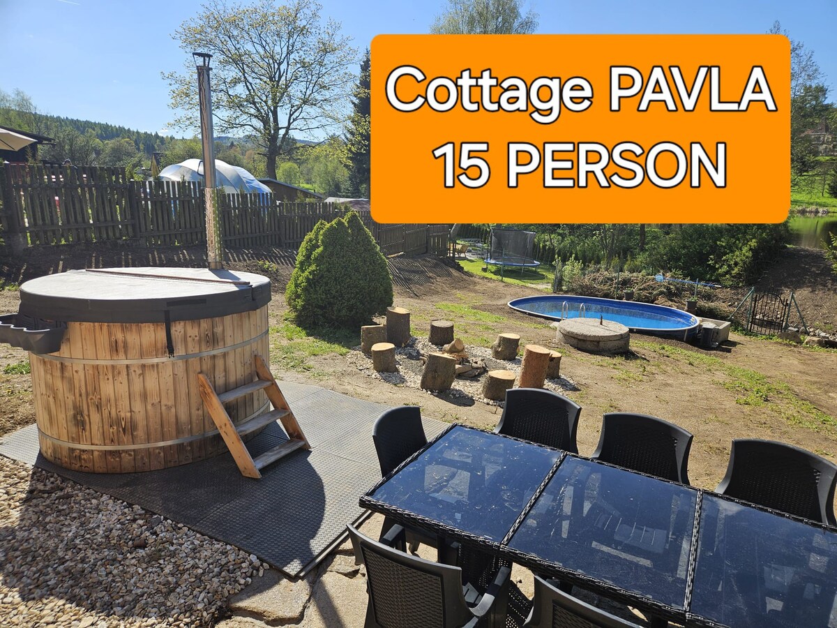 Cottage PAVLA Pool-Sauna Sud