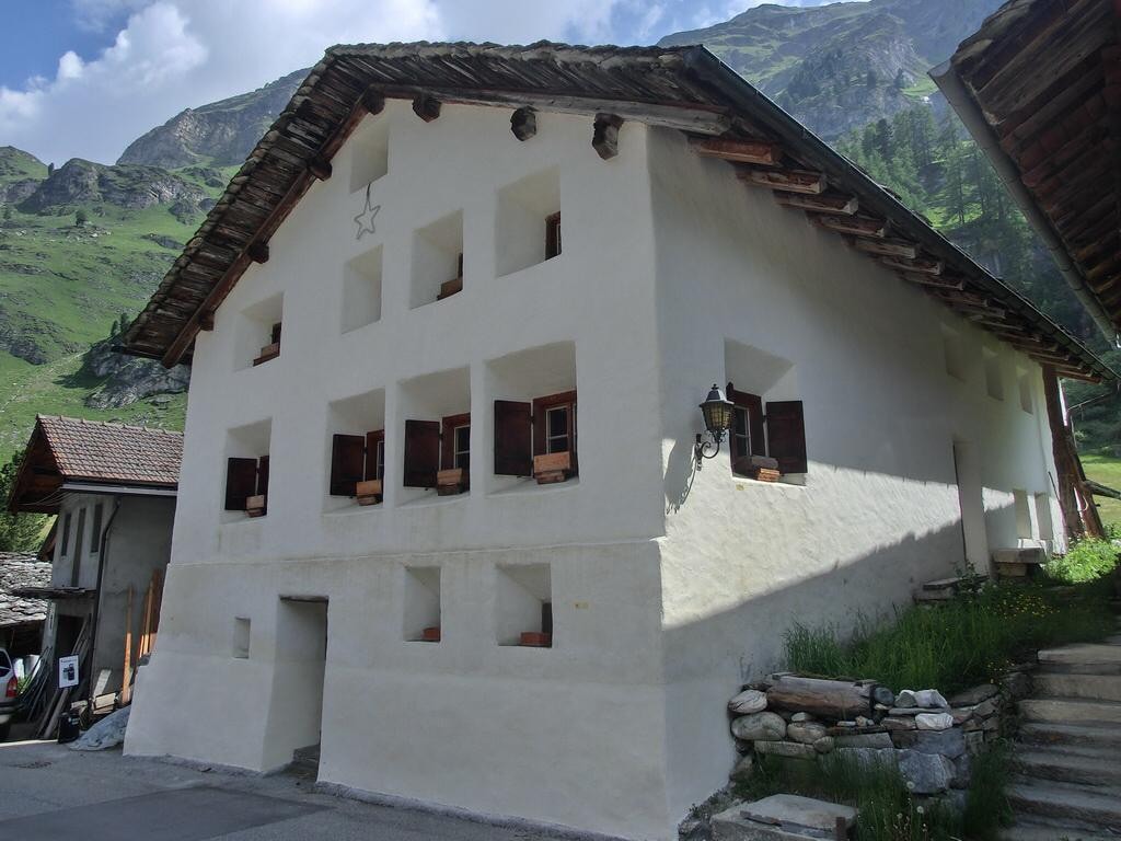 Monument Münzelhus, Avers Campsut, Graubünden