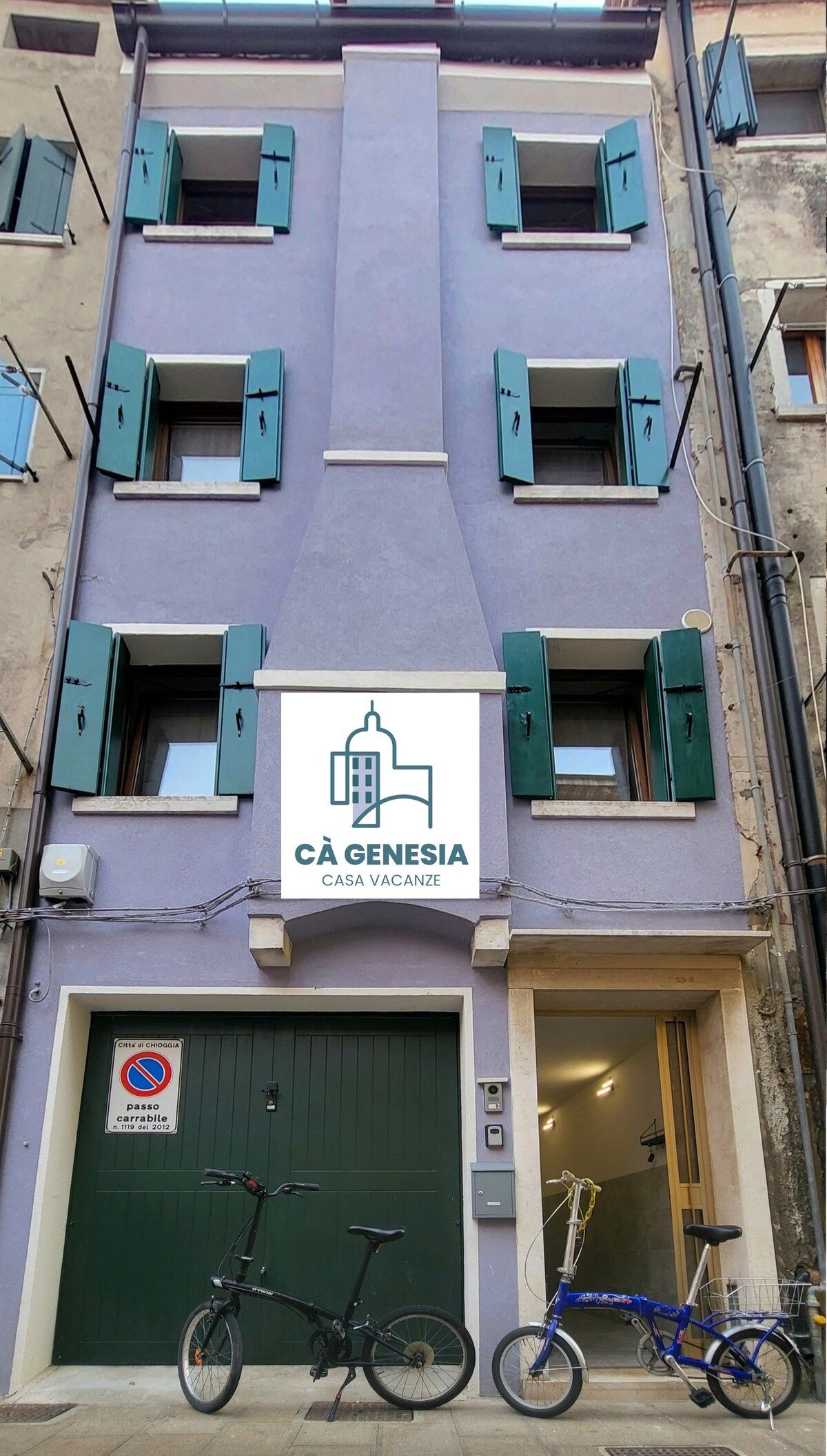Cà Genesia单间公寓，提供自行车和洗衣房