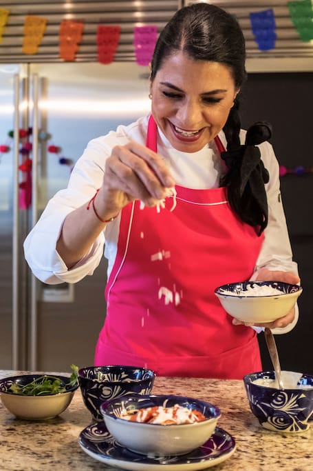 与专业厨师一起做墨西哥街头卷饼美食