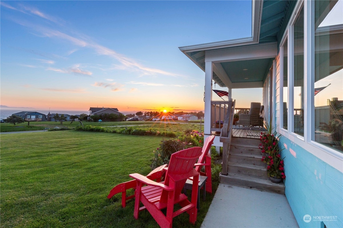 Ocean View Whidbey Island Retreat