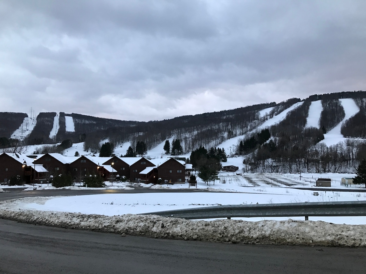 山坡滑雪公寓