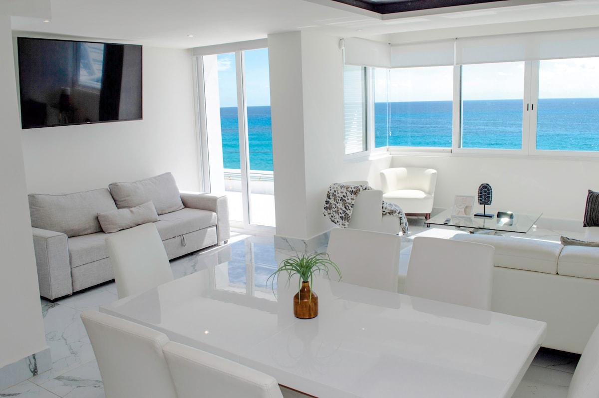 Luxury ocean front apartment