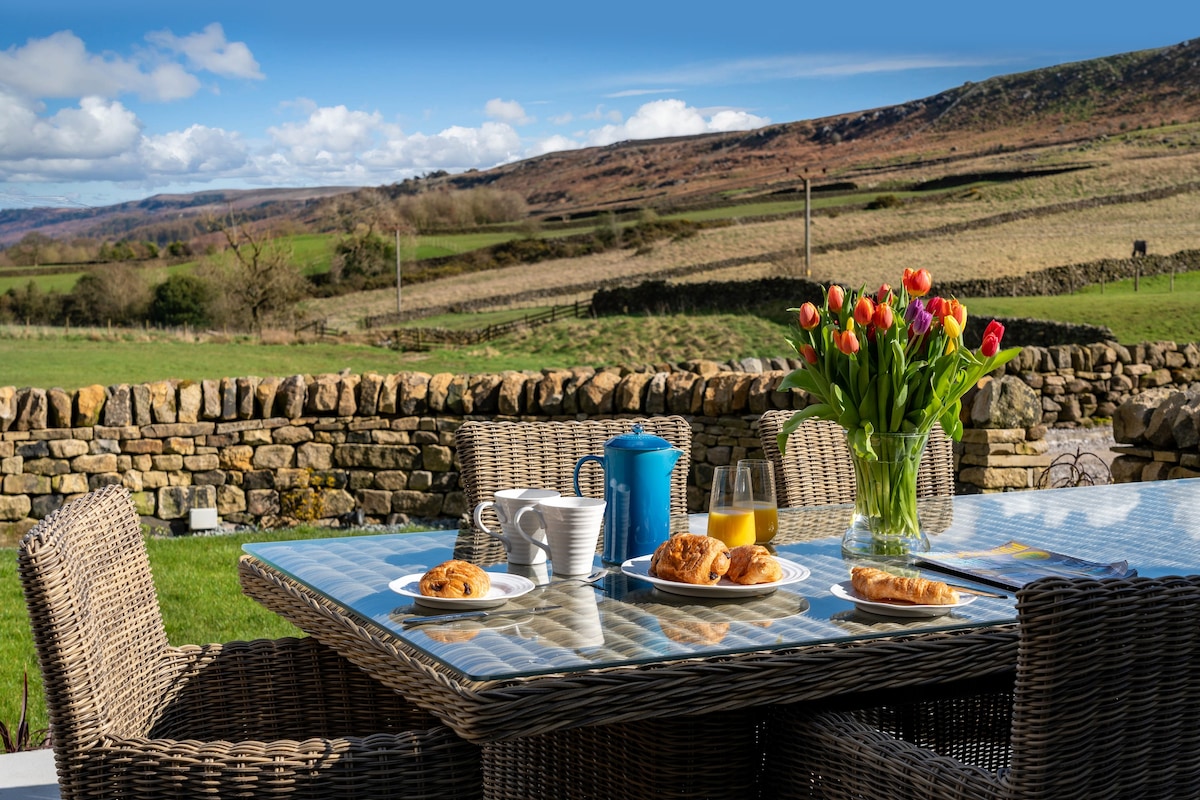 Old Stables Barn ， Addingham Moorside ，靠近Ilkley