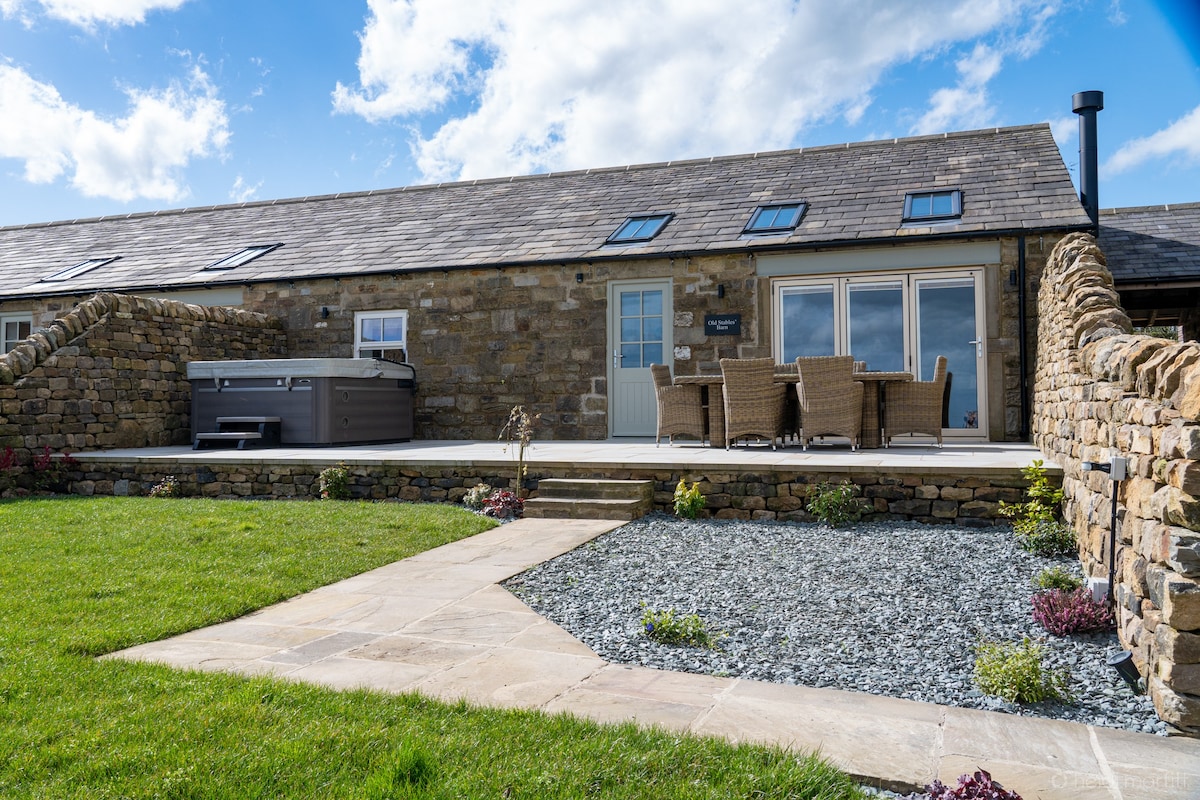 Old Stables Barn ， Addingham Moorside ，靠近Ilkley