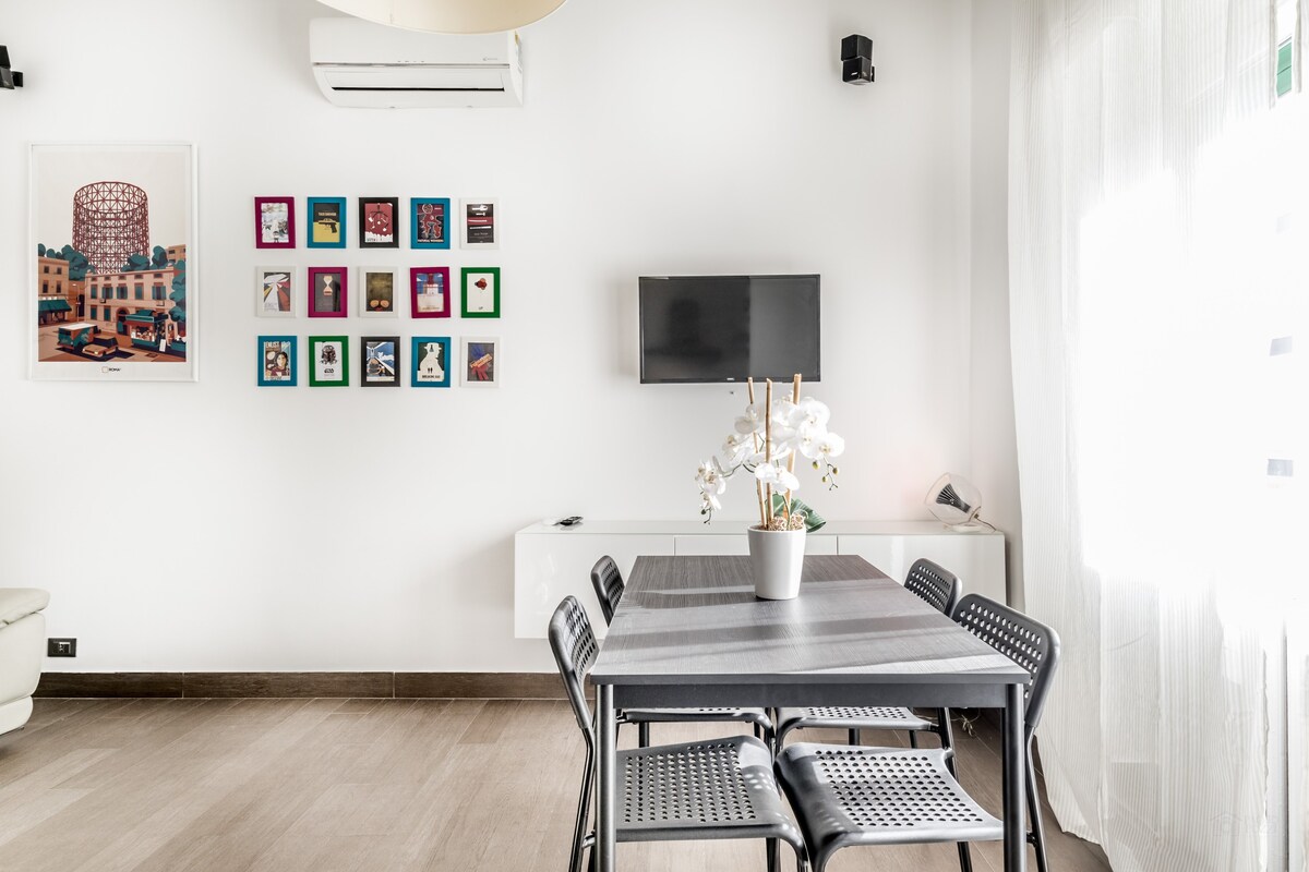 Design Tiburtina district apartment