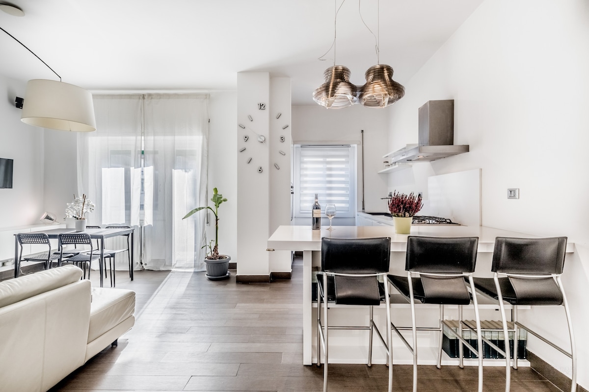 Design Tiburtina district apartment