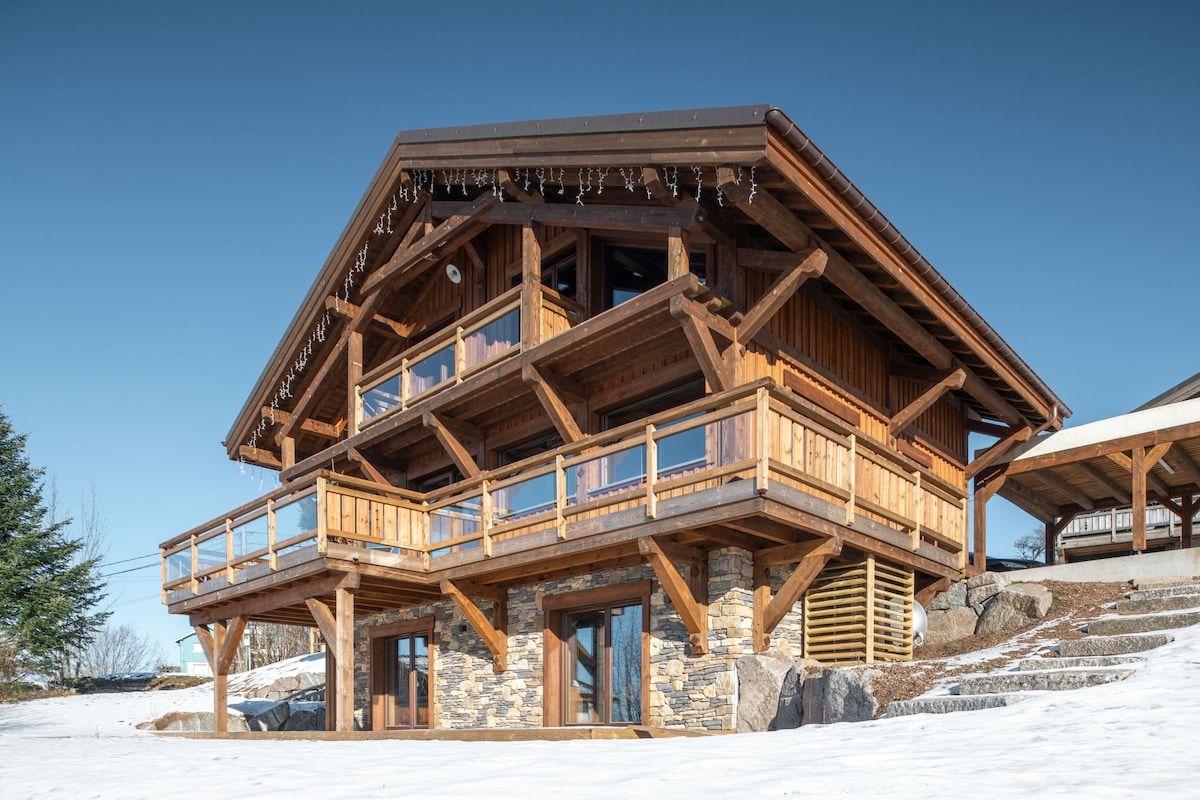 Gérardmer-chalet "Gaston",vue lac, 12p