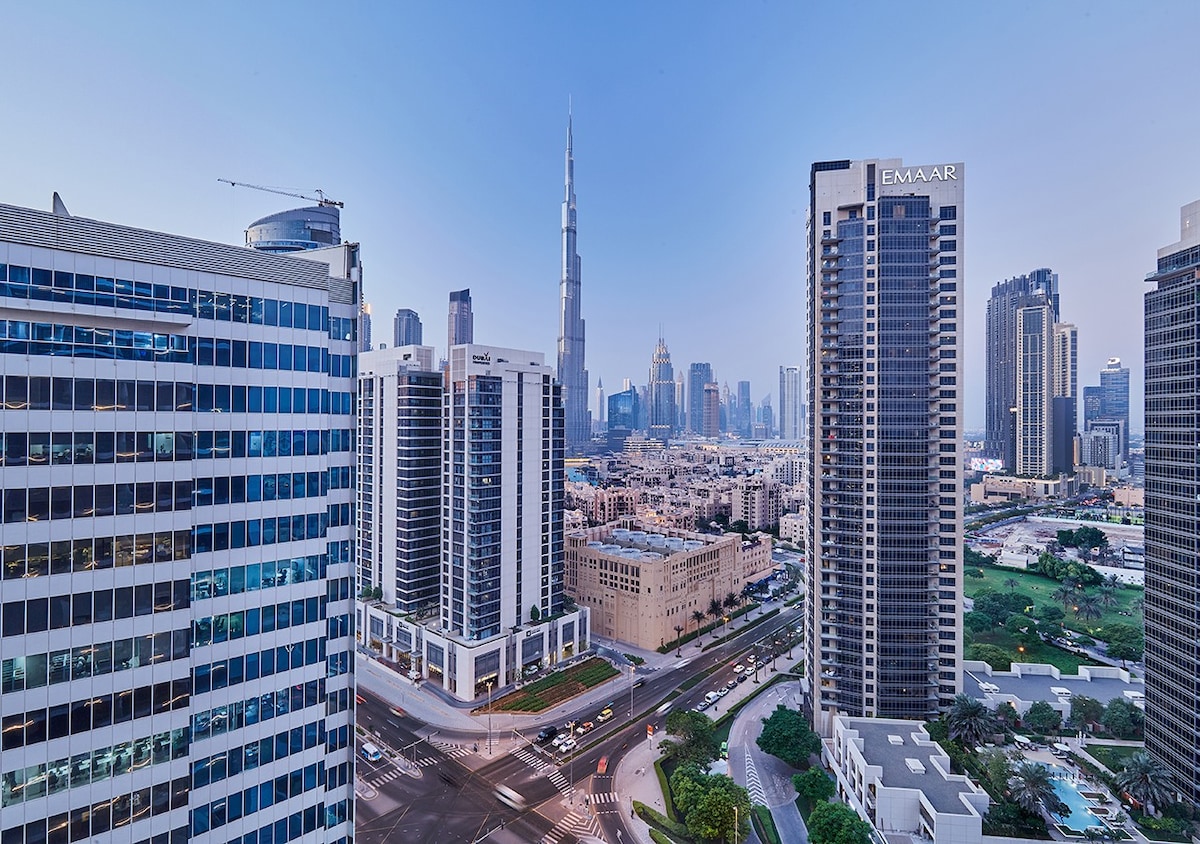 FIRST CLASS Studio in Downtown, Burj Khalifa View