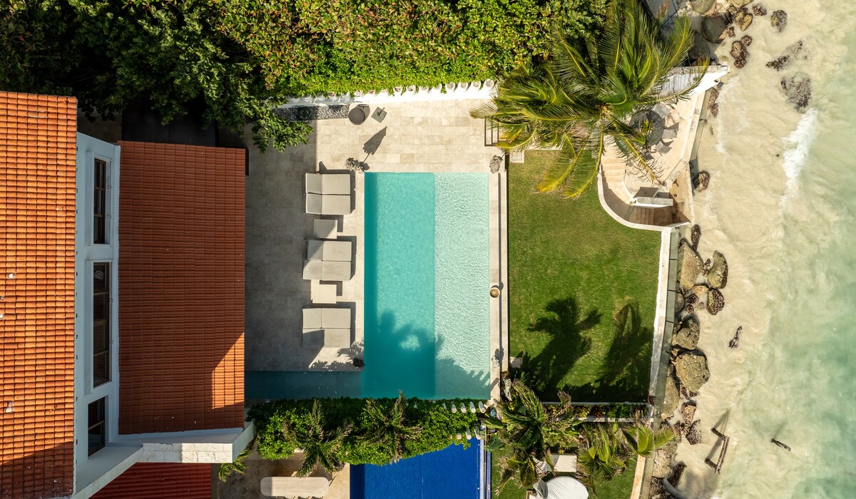 Luxury Beachfront Hotel Zone Villa w/ Private Pool