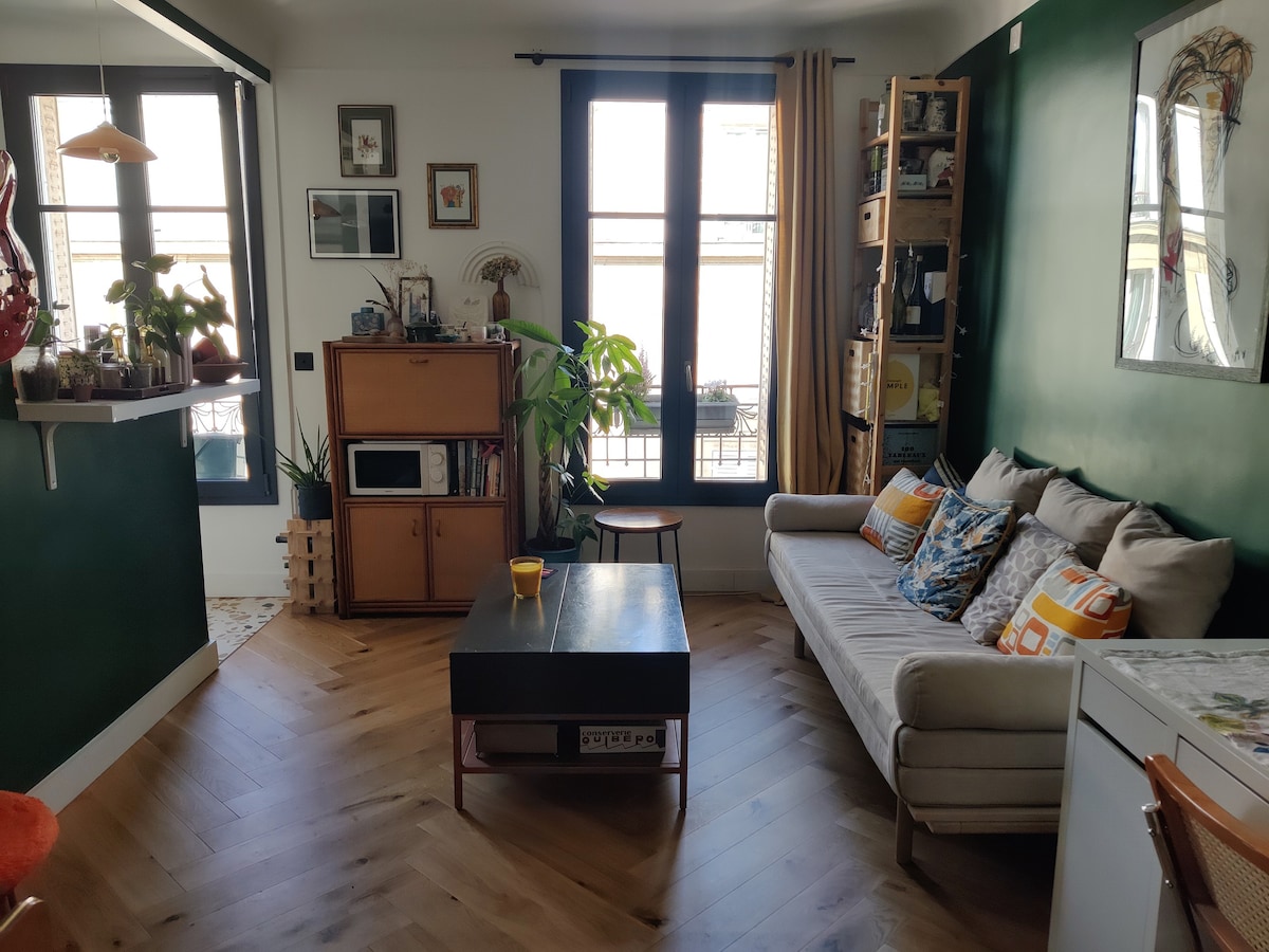 Appartement refait à neuf au cœur de Boulogne