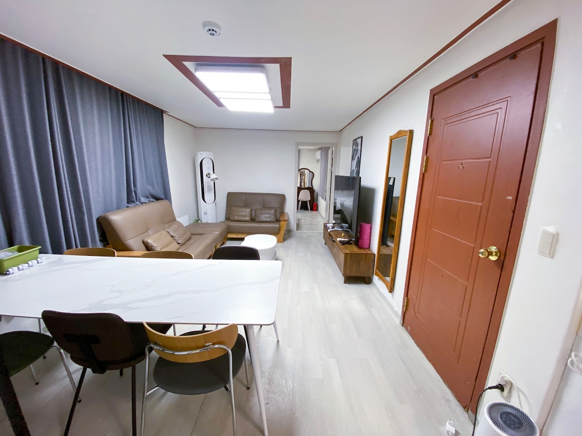 Myeong-dong / 3 bedroom house / full furniture