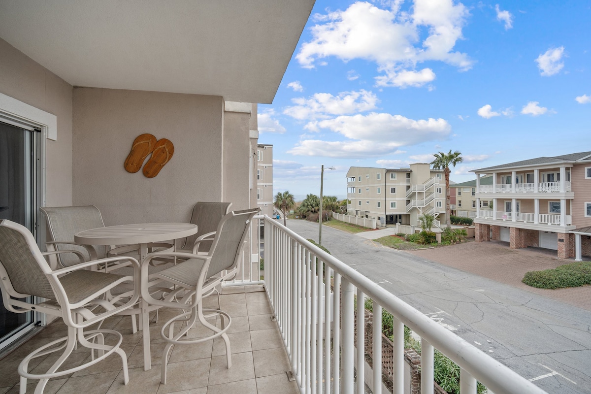 Balcony | Heated Pool | On Beach | Restaurant